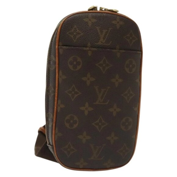 LOUIS VUITTON Monogram Pochette Gange Shoulder Bag M51870 LV Auth 139079 - Picture 1 of 16